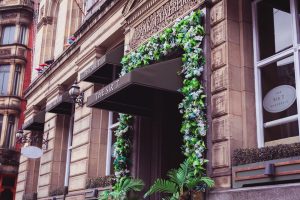 Image of the main entrance at The Sir Thomas Hotel